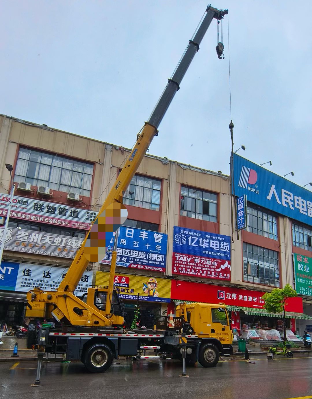 麦积区吊车吊机租赁桥梁吊装